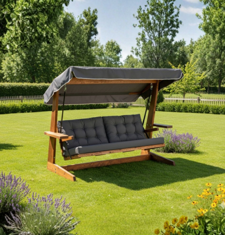 Pemode Hollywoodschaukel Viva 2400 Anthrazit