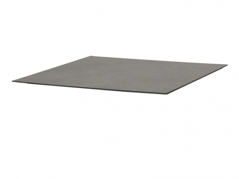 4Seasons Goa Tischplatte 95x95cm, HPL dark grey