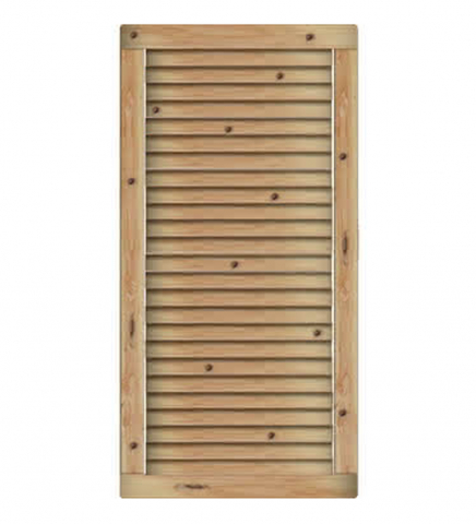 Jalousiezaun Limone Lrche-Douglasie 90x180cm