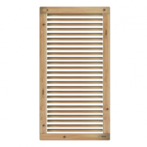 Jalousiezaun Limone Lrche-Douglasie 90x180cm