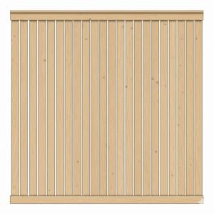 Sichtschutzzaun Faaborg II Lärche-Douglasie 180x180cm Sichtschutzzaun Faaborg II Lärche-Douglasie 180x180cm