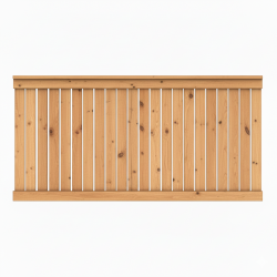 Vorgartenzaun Faaborg II L�rche-Douglasie 180x90cm