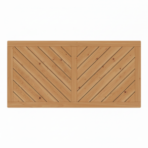 Vorgartenzaun Lugano L&auml;rche-Douglasie 180x90cm