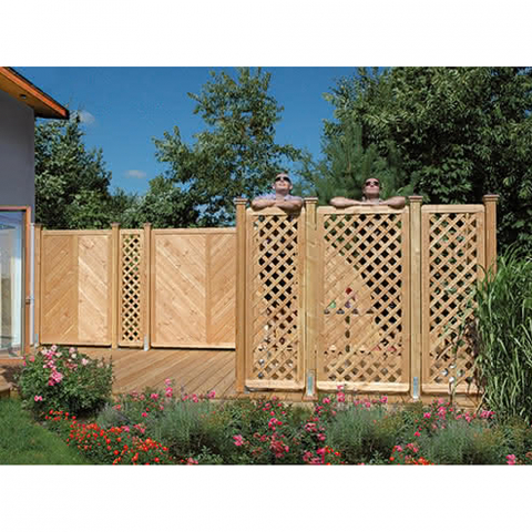 Rankgitter Lugano Lrche-Douglasie 60x180cm