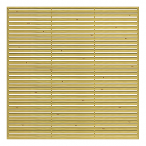 Sichtschutzzaun Merida Fichte KDI grün 180x180cm