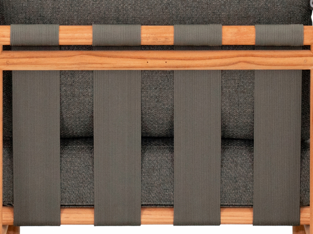 Apple Bee Dolce Lounge-Set 3 aus Teakholz inkl. Polster