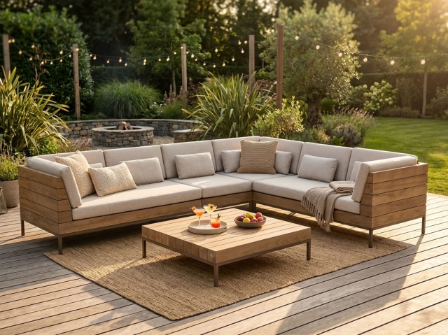 Apple Bee Long Island Lounge-Set 3 ca. 320x250cm