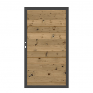 System Holz Tor 2499, Universalanschlag<br>H:180cm, Sonderbreite