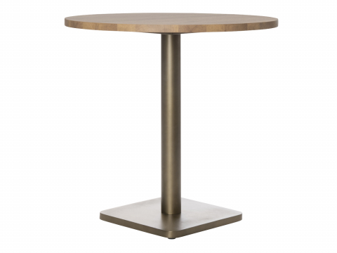 COCO Maison Brest Bistrotisch Vintage Oak Gold 80cm