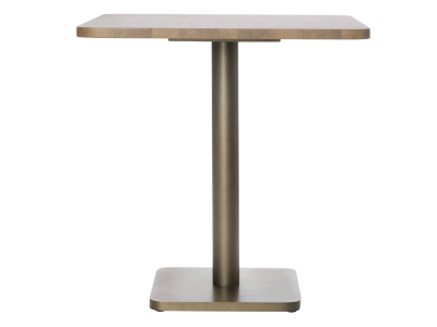 COCO Maison Brest Bistrotisch Vintage Oak Gold 75x75cm