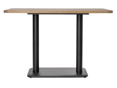 COCO Maison Brest Bistrotisch Vintage Oak Schwarz 120x75cm