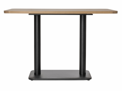 COCO Maison Brest Bistrotisch Vintage Oak Schwarz 120x75cm