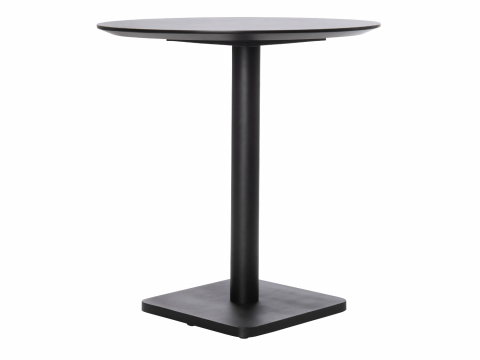 COCO Maison Brest Bistrotisch Marble Onyx Schwarz 80cm