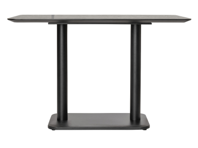 COCO Maison Brest Bistrotisch Stone Anthrazit Schwarz 120x75cm
