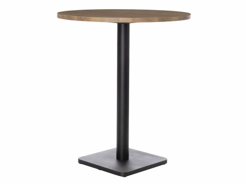 COCO Maison Brest Bartisch Vintage Oak Schwarz 80cm