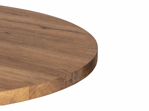 COCO Maison Brest Bartisch Vintage Oak Schwarz 80cm