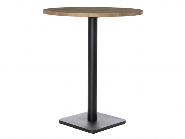 COCO Maison Brest Bartisch Vintage Oak Schwarz 80cm