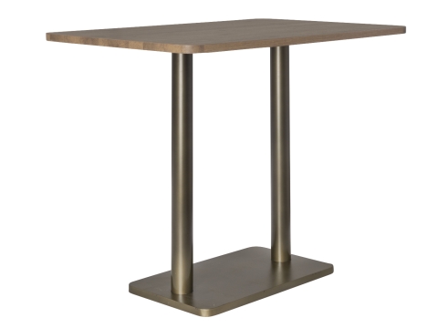 COCO Maison Brest Bartisch Vintage Oak Gold 120x75cm