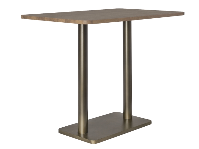 COCO Maison Brest Bartisch Vintage Oak Gold 120x75cm