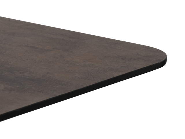 COCO Maison Brest Bartisch Stone Rust Schwarz 75x75cm