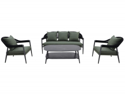 MWH Camarillo 4-tlg. Lounge-Set Grn