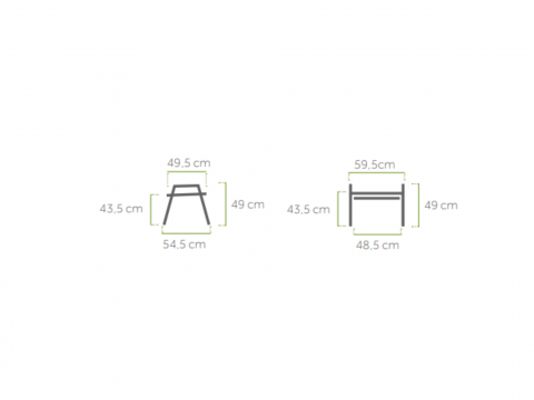 MWH Elements Hocker Iron Grey