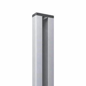 Elephant Wandanschlussleiste Aluminium 200cm anodisiert