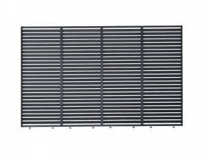 Lamellen-Seitenwand 371x234,5cm