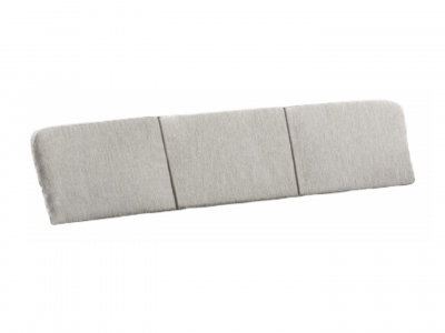 Niehoff Lido Bank Rückenkissen Taupe 60x40cm, 3er Set