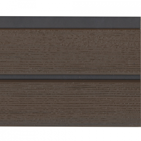Elephant Einzellamelle Rhombus WPC Ipe Black co-extrudiert
