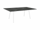 Stern Interno Gartentisch 180x100cm Weiß Slate Stone