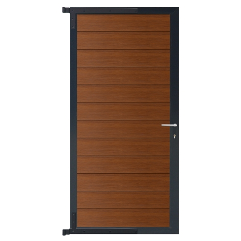 Elephant Mix and Match Zauntor anthrazit 90x175cm, Bausatz F�llung Bambus