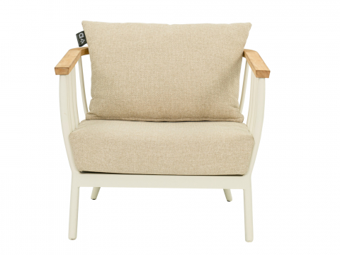 Apple Bee Condor Lounge Sessel Alu Oyster