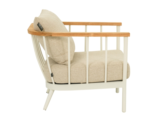 Apple Bee Condor Lounge Sessel Alu Oyster