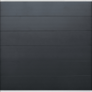 Elephant Steckzaun Set breit Mix and Match 180x174cm Aluminium anthrazit Leisten Silber
