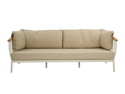 Apple Bee Condor Lounge Sofa 3-Sitzer Alu Oyster 217cm Apple Bee Condor Lounge Sofa 3-Sitzer Alu Oyster 217cm