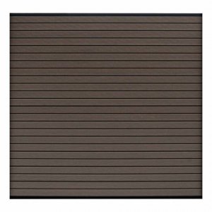 Elephant Steckzaun Set Rhombus WPC 180x178cm ipe black co-extrudiert