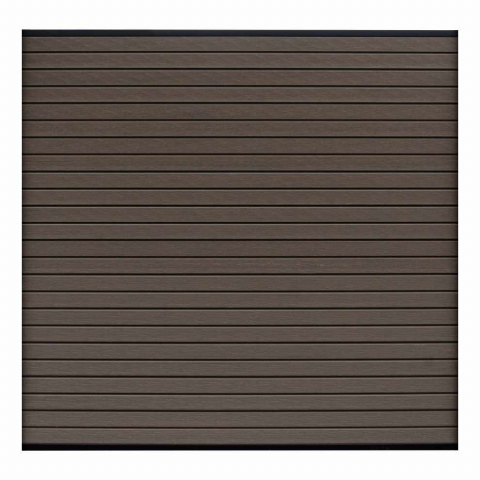 Elephant Steckzaun Set Rhombus WPC 180x178cm ipe black co-extrudiert