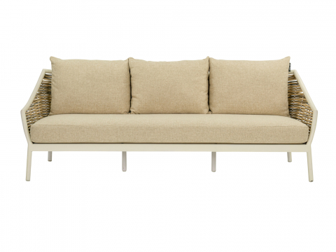Apple Bee Milou 3-Sitzer Sofa Oyster 203cm