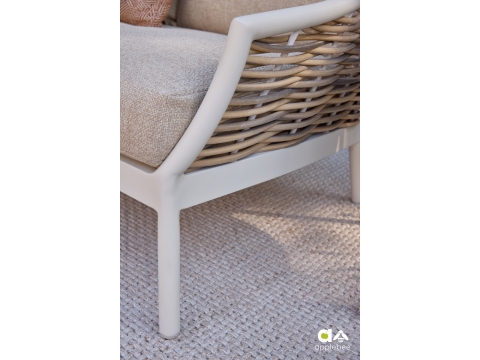 Apple Bee Milou 2-Sitzer Sofa Oyster 144cm