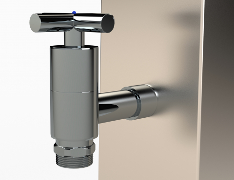 Ideal Gartendusche Niagara Typ SSV - Modell 36 mit Heizband