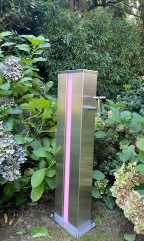 Ideal Multifunktionsstele mit Steckdose und LED Beleuchtung