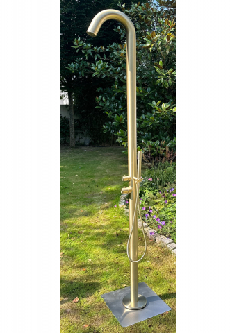 Ideal Gartendusche Sylt Gold