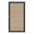 System WPC XL Tor sand 2499, DIN links - H:180cm, Sonderbreite