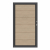 System WPC XL Tor sand 2499, DIN rechts - H:180cm, Sonderbreite