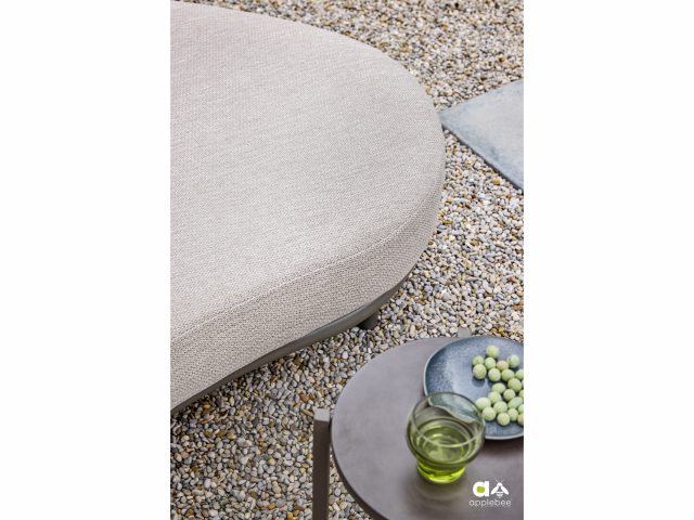 Apple Bee Chill Out Daybed 224cm Alu taupe