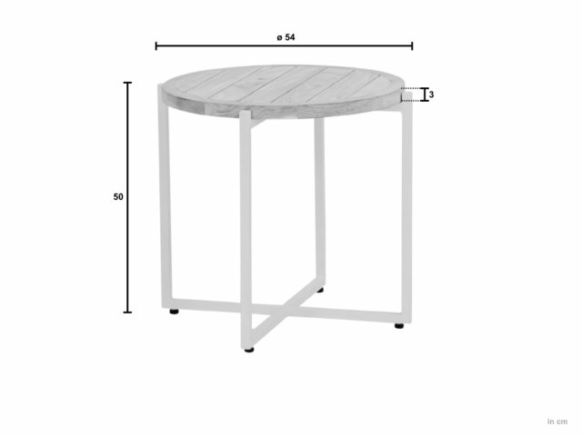 Apple Bee Condor Lounge-Set 2 Oyster Cotton Flower