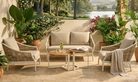 Apple Bee Milou-Monaco Lounge-Set 1 ca. 312x161cm