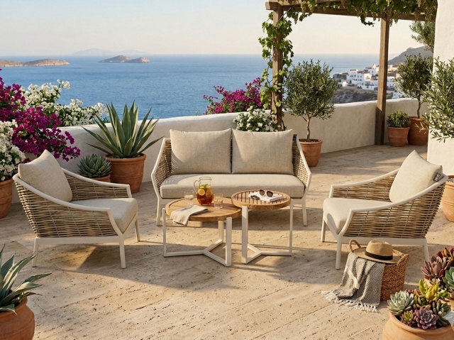 Apple Bee Milou-Monaco Lounge-Set 1 ca. 312x161cm