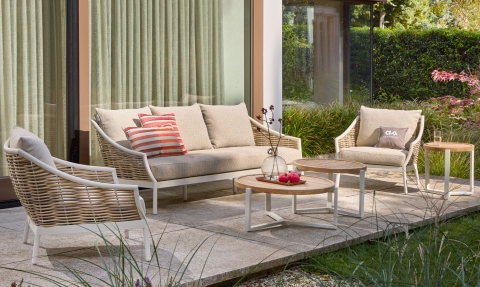 Apple Bee Milou-Monaco Lounge-Set 2 ca. 371x208cm